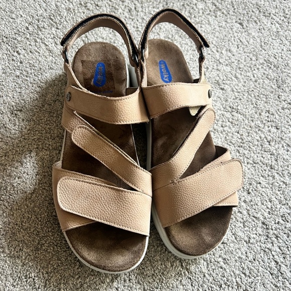 Wolky Women's Size 40 ‘Ikaria’ Adjustable Slingback Ankle Strap Strappy Sandals - Picture 2 of 4